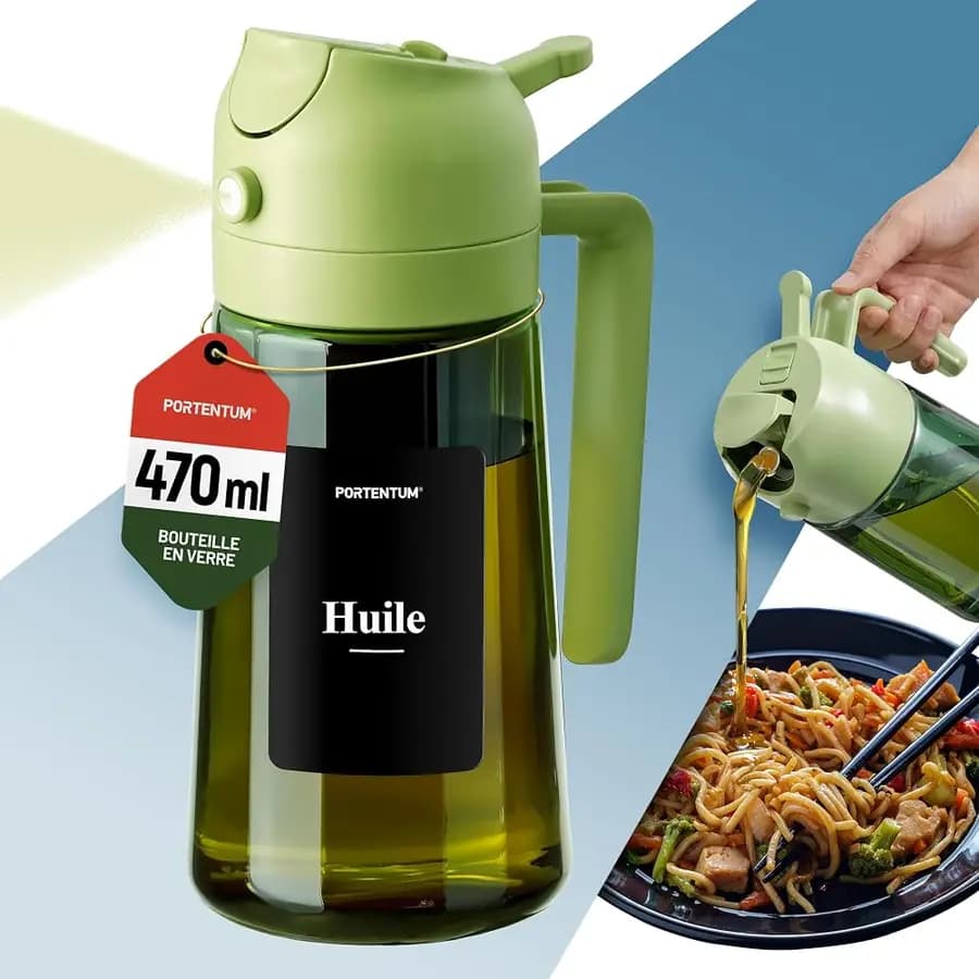 Huilier spray 2 en 1 de 470 ml, vert