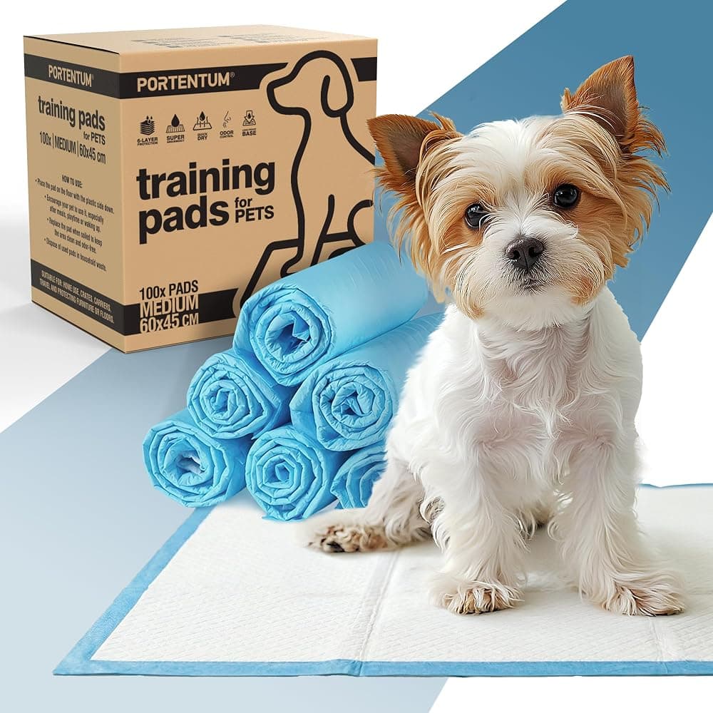 Tappetini igienici per cani 60 x 45 cm, 100 pezzi