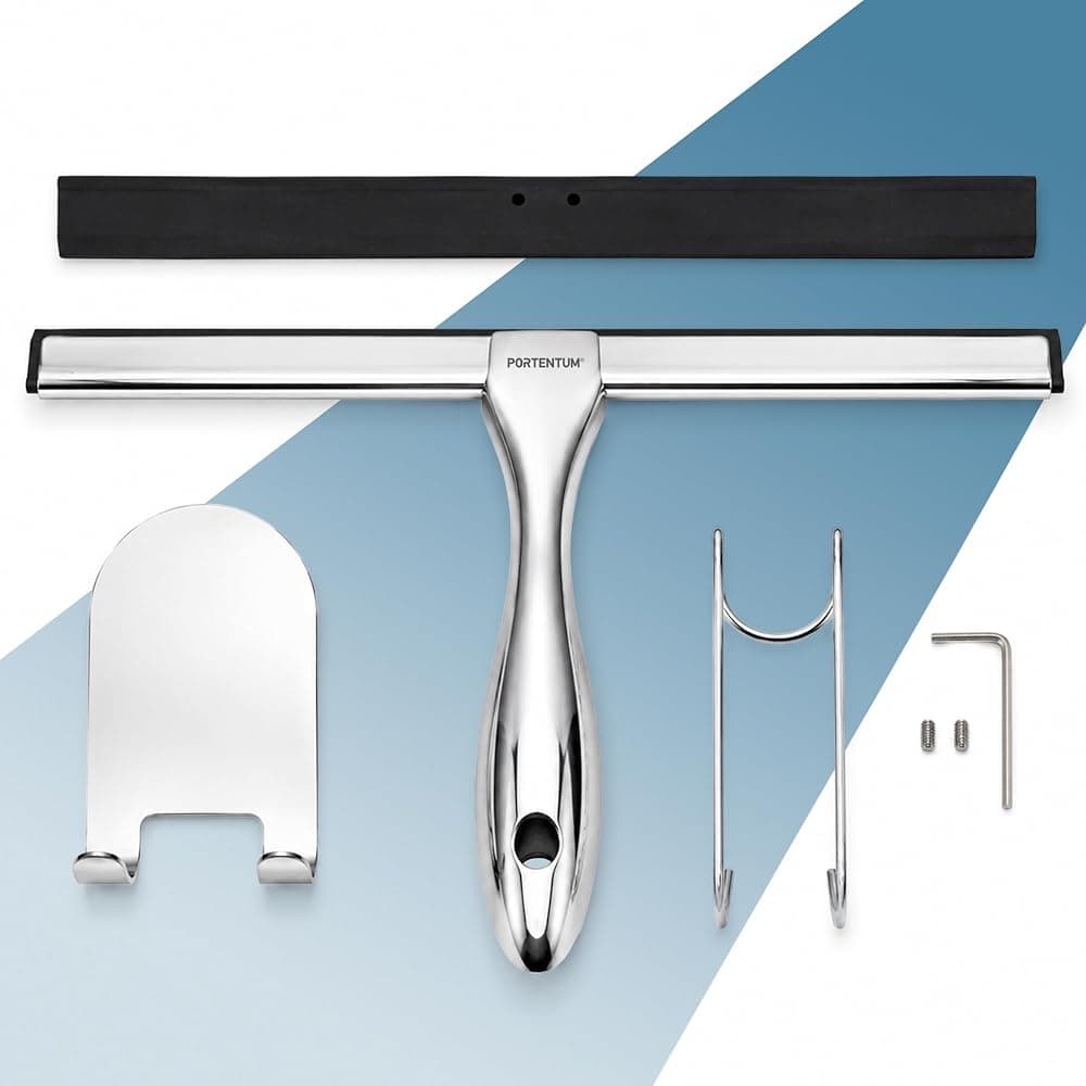 Douchetrekker van rvs, 25 cm — imagen 1 de 6