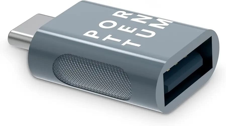 USB-C to USB-A 3.1 OTG adapter, 10 Gbps, zinc, 1 unit