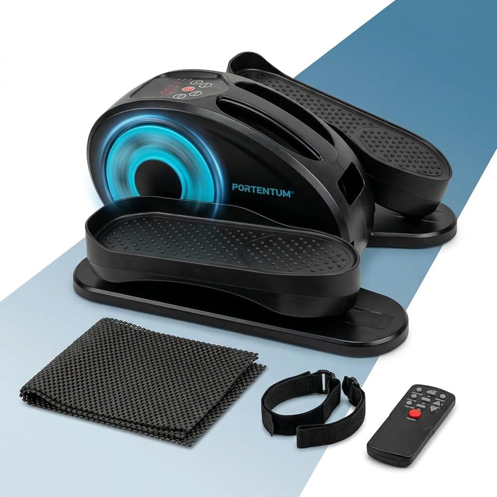 Compact electric and manual mini elliptical, 12 speeds — imagen 1 de 6