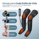 Masajeador de piernas de aire con calor