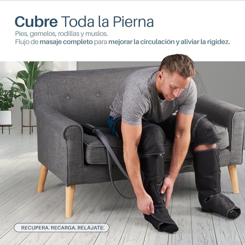 Masajeador de piernas de aire con calor