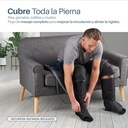 Masajeador de piernas de aire con calor