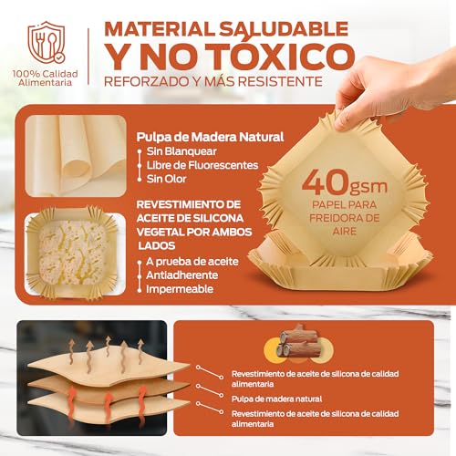 Papel 16CM CUADRADO 100 unidades