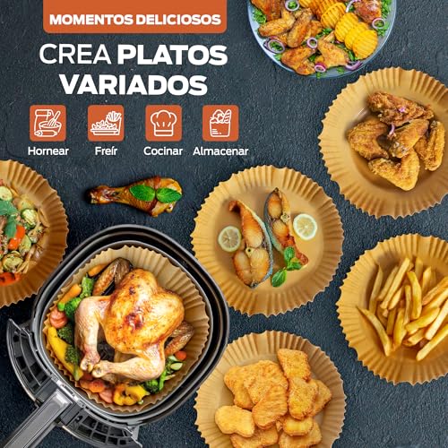 Papel 20CM REDONDO 100 unidades