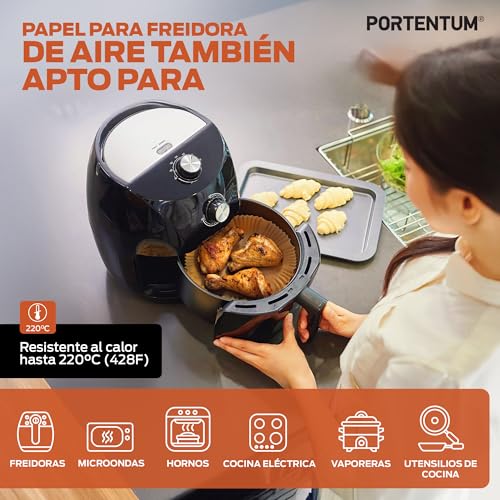 Papel 20CM REDONDO 100 unidades