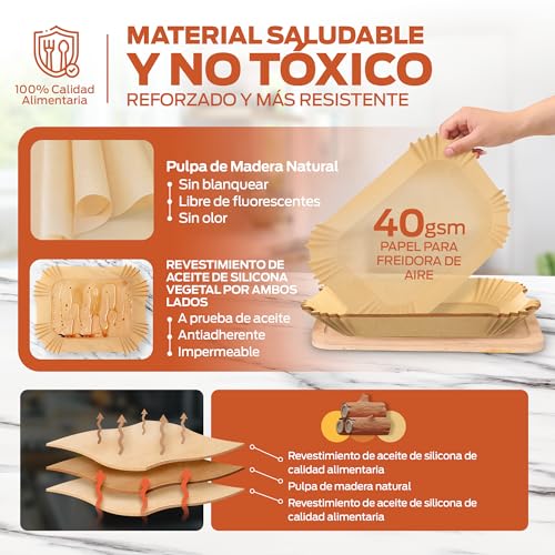 Papel 14CM RECTANGULAR 100 unidades