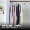 Set 50x Percha Metal Negra