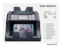 Contador de billetes para todas las divisas