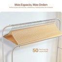 Perchero ropa Blanco