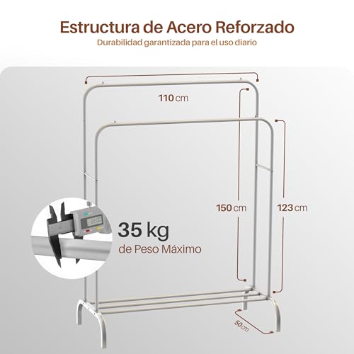 Perchero ropa Blanco V2.0