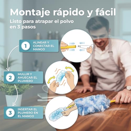 Plumero atrapa polvo