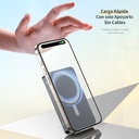 Magnetic Wireless Power Bank Gris Oscuro