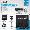 Gomas elasticas musculación Kit 300 lbs