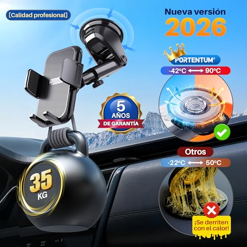 Soporte Movil Coche VENTOSA