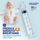 Jeringa lavado nasal bebe 4 pcs