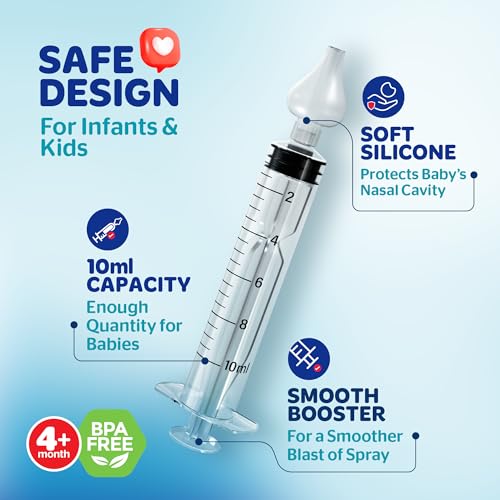 Jeringa lavado nasal bebe 4 pcs