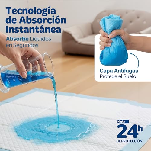 Empapadores 60x60 cm 100u.