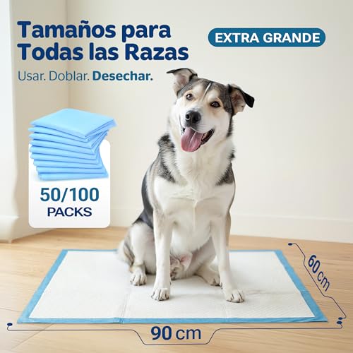 Empapadores 60x90 cm 50u.