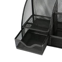 Organizador Escritorio Tipo 1 Grande Negro
