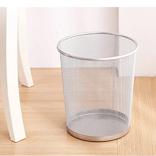 Papelera 10L plata
