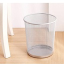 Papelera 10L plata