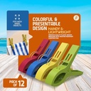 Pinza Toalla Multicolor