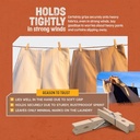 Pinzas de Madera Natural