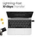 PORTENTUM Adaptador USB C a USB 3.0 (3.1) OTG Velo