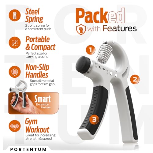 PORTENTUM Hand Grip BLANCO