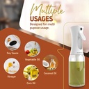 Pulverizador aceite 300ml BLANCO