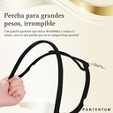 Set 10x Percha Terciopelo Negra