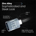 USB 1X 10GB PLATA
