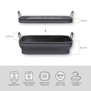 Bandeja silicona freidora aire CUADRADO pack de 2