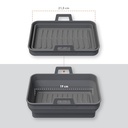 Bandeja silicona freidora aire RECTANGULAR pack de 2