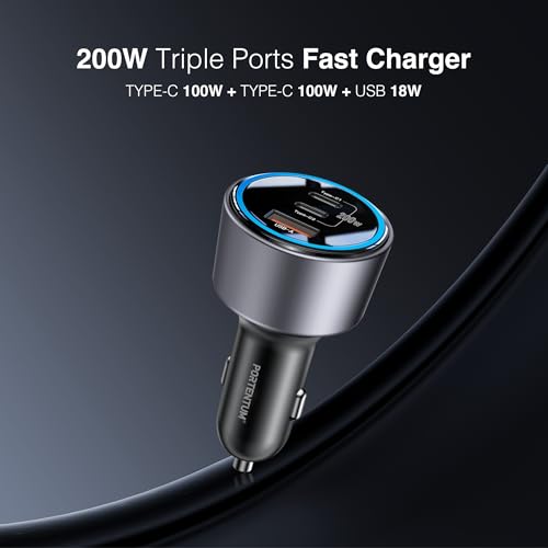 Cargador de coche 200W