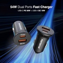 Cargador de coche 54W