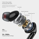 Auriculares Bluetooth Negros