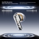 Auriculares con pantalla tactil Negros