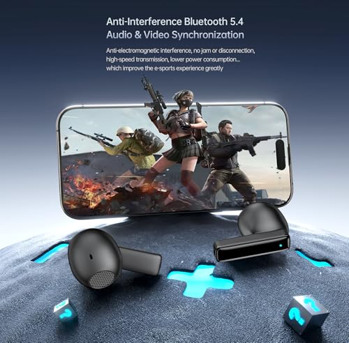 Auriculares con pantalla tactil Negros