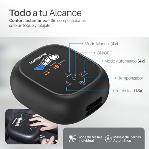 Botas masaje + accesorios LMP-2L1AW