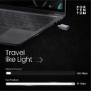 USB 1X V2.0 10GB PLATA