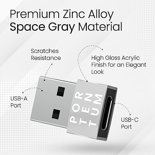 PORTENTUM 1X  V2.0 USB 480 PLATA