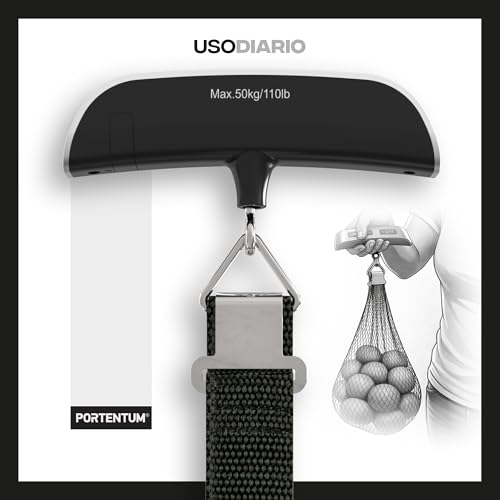 Báscula de mano NEGRO