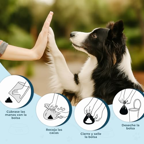 Bolsas excrementos perro set 600