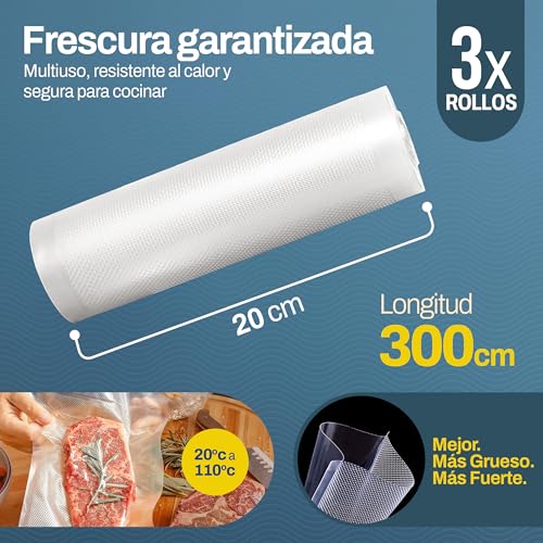 Bolsa envasar vacío 20cm  - pack 3