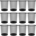 Papelera 10L Negra Set 12