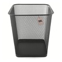 PAPELERA CUADRADA 18L NEGRA