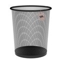 19L Black Wastebasket